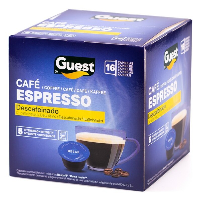 Capsule de cafea Espresso Guest Decafeinizat (16 uds)