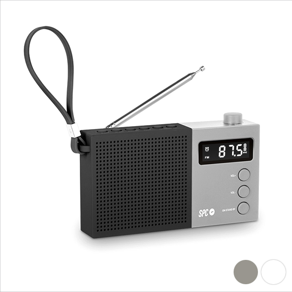 Radio Tranzistor SPC Jetty Max 4578B AM/FM - Culoare Alb