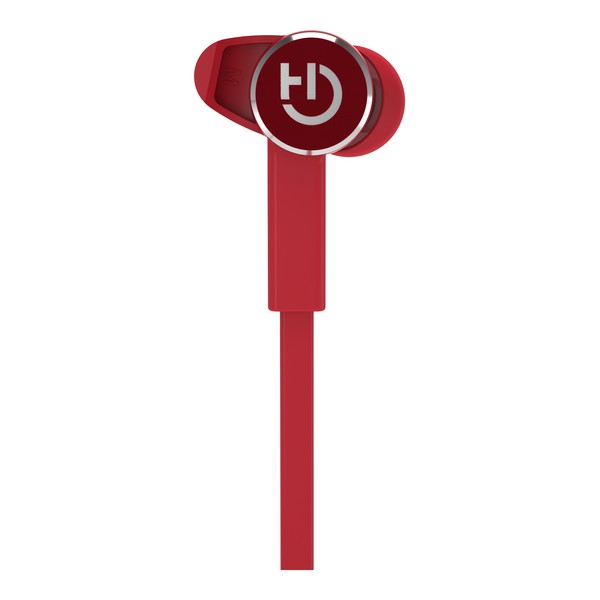 Căști cu buton Hiditec Aken Bluetooth V 4.2 150 mAh - Culoare Roșu
