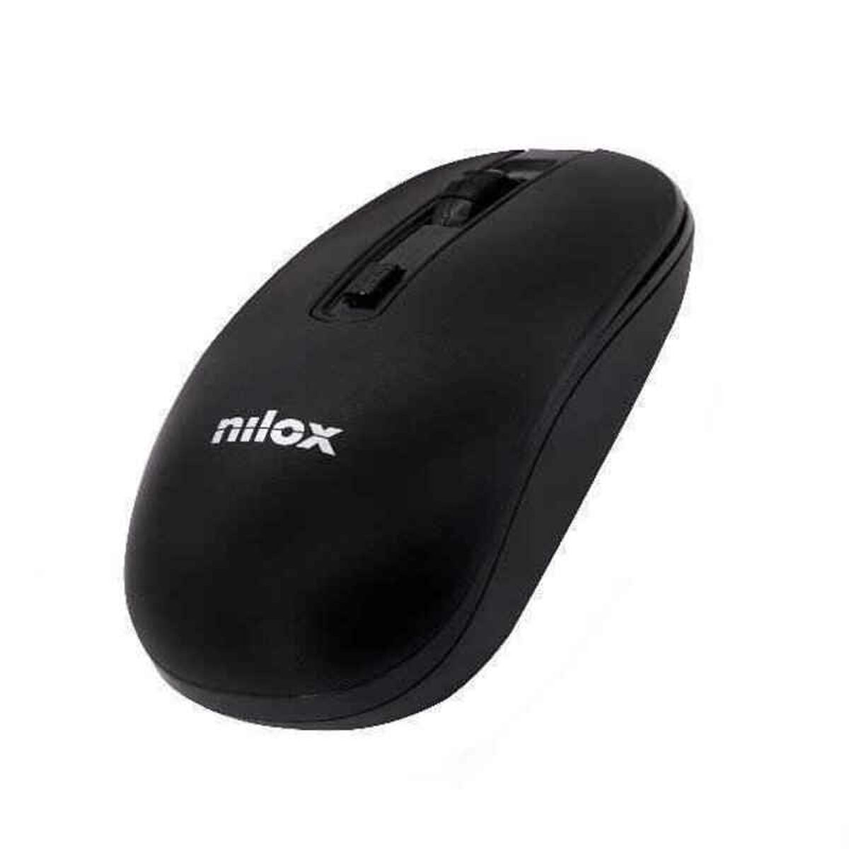 Mouse Fără Fir Nilox NXMOWI2001 1000 DPI Negru