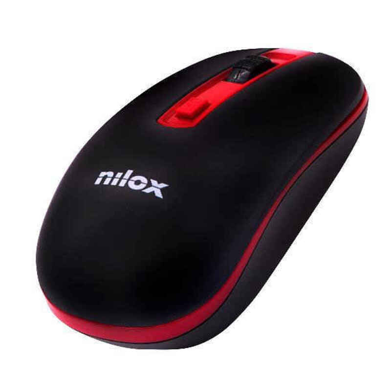 Mouse Fără Fir Nilox NXMOWI2002 1000 DPI Negru