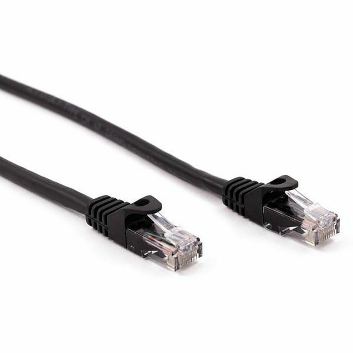 Cablu de Rețea Rigid UTP Categoria 6 Nilox   Negru 1 m