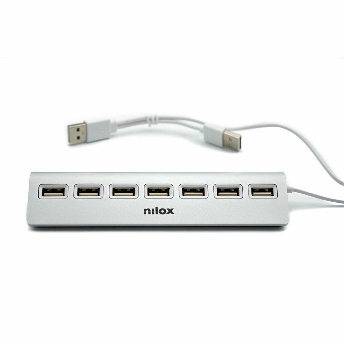 Hub USB Nilox   Argintiu