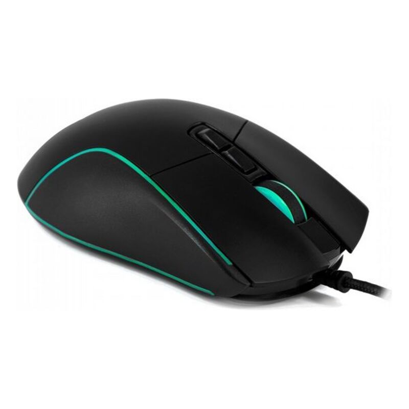 Mouse Gaming cu LED CoolBox DG-MOU019-RGB        RGB 6400 dpi 30 ips Negru