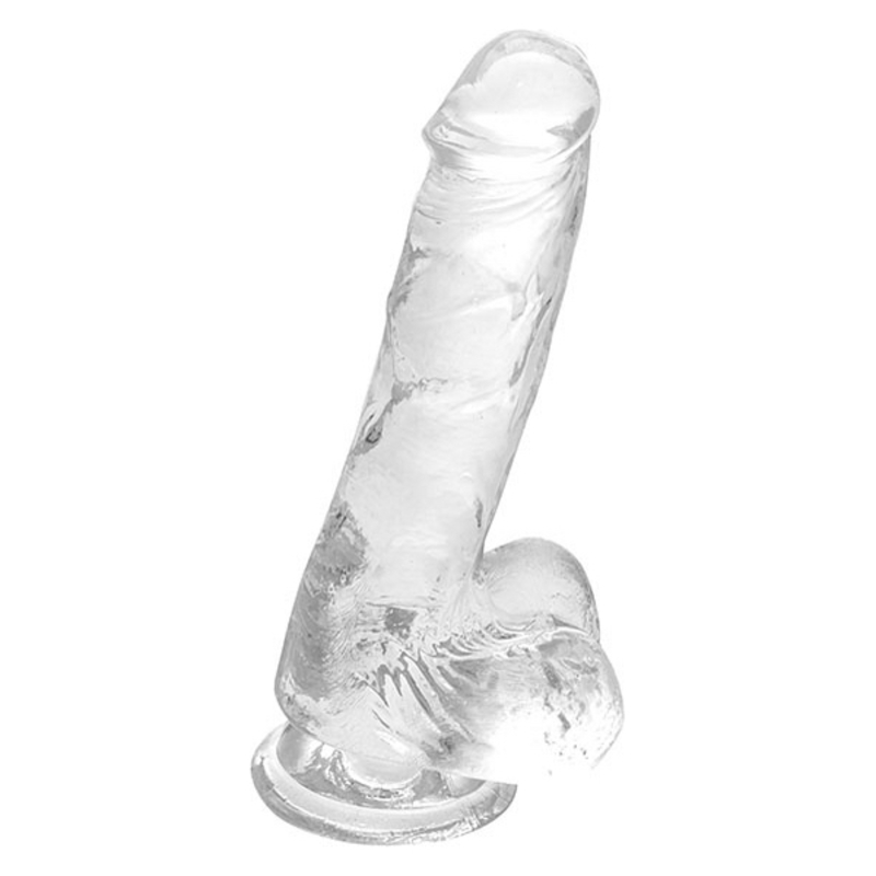 Dildo S Pleasures Transparent (Ø 3,6 cm)