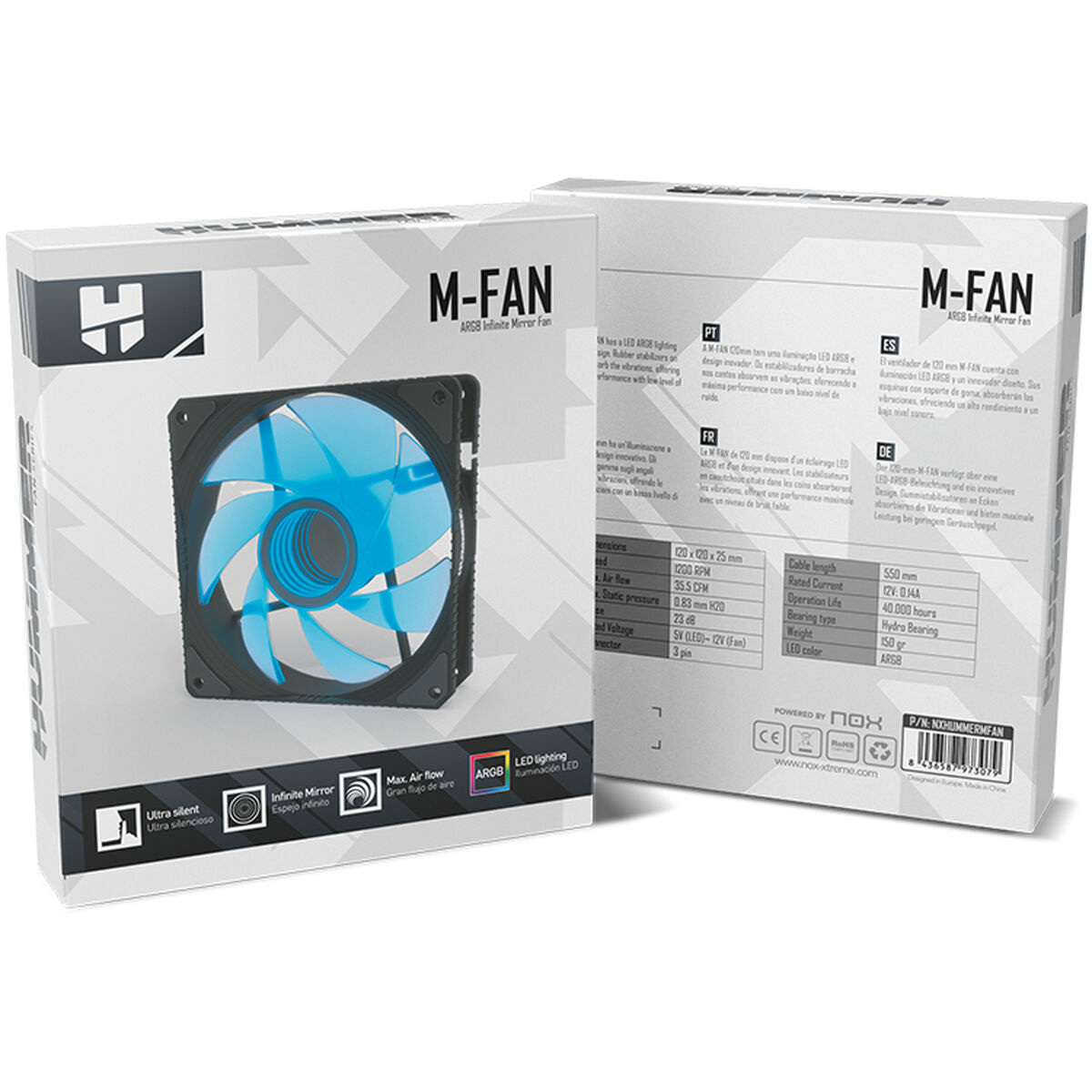 Ventilator de Unitate NOX M-FAN (120 mm)