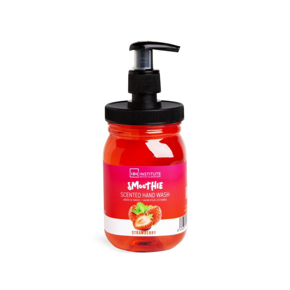Săpun de Mâini cu Dispenser IDC Institute Smoothie Căpșună (360 ml)