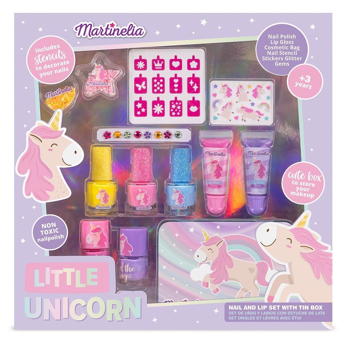 Set de Machiaj pentru Copii Martinelia Little Unicorn