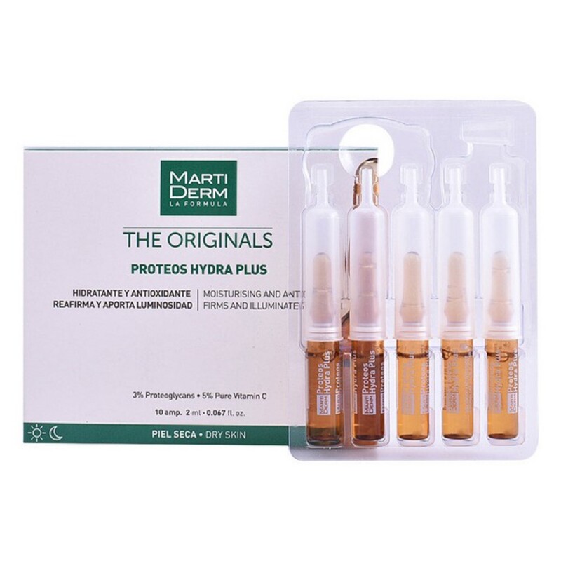 Fiole Martiderm The Originals Hidratant (2 ml) - Cantitate 10 Unități