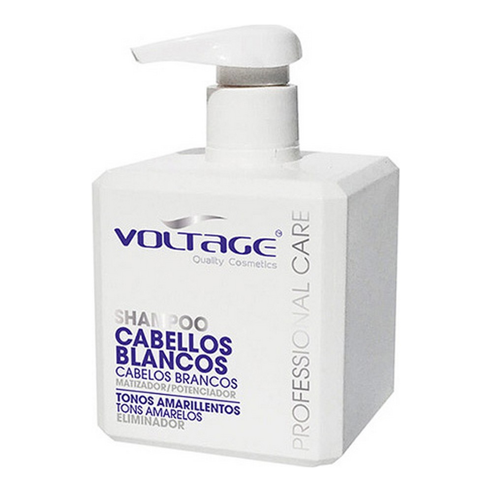 Șampon pentru Păr Blond sau Cărunt Voltage (500 ml)