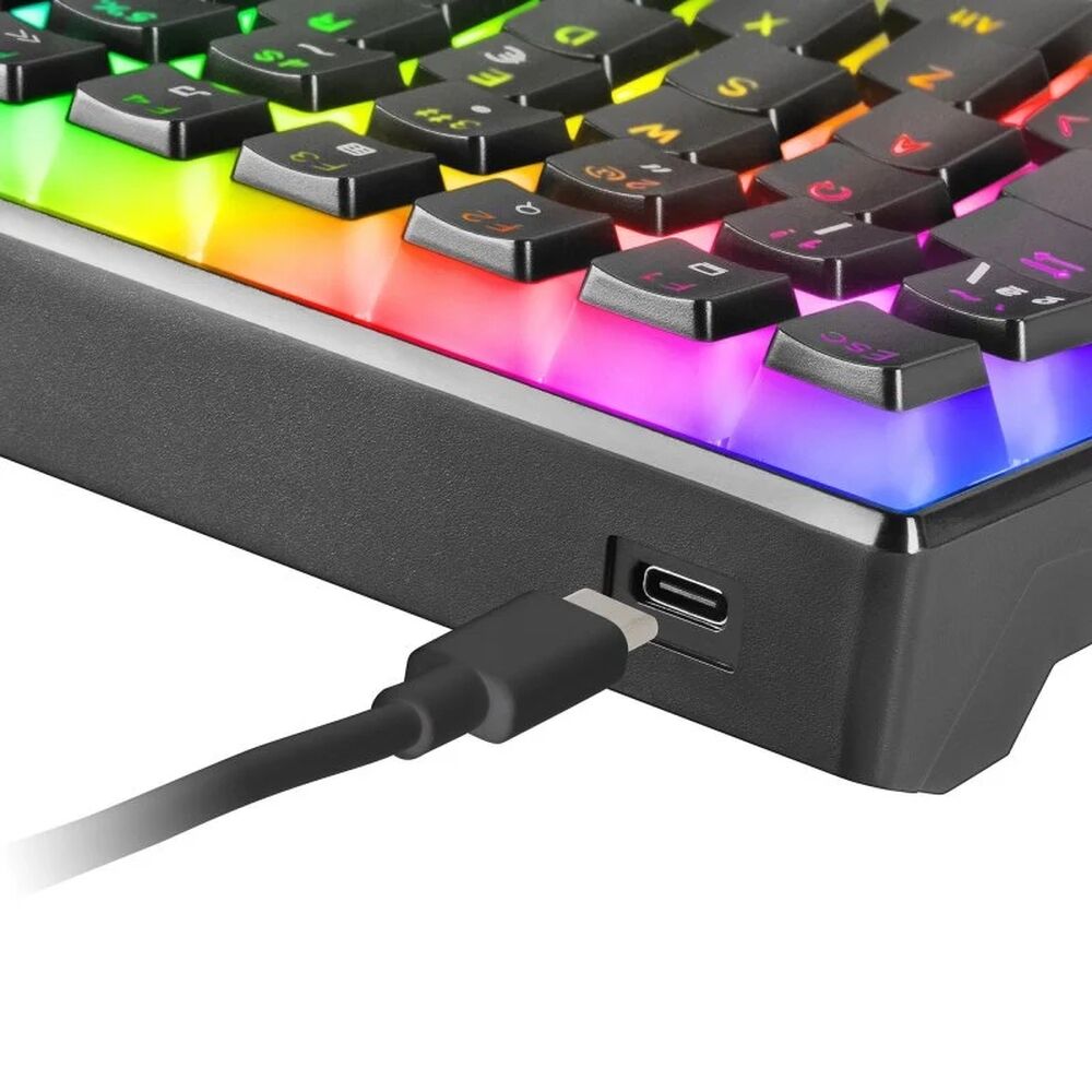 Tastatură Gaming Mars Gaming MKULTRA Negru LED RGB
