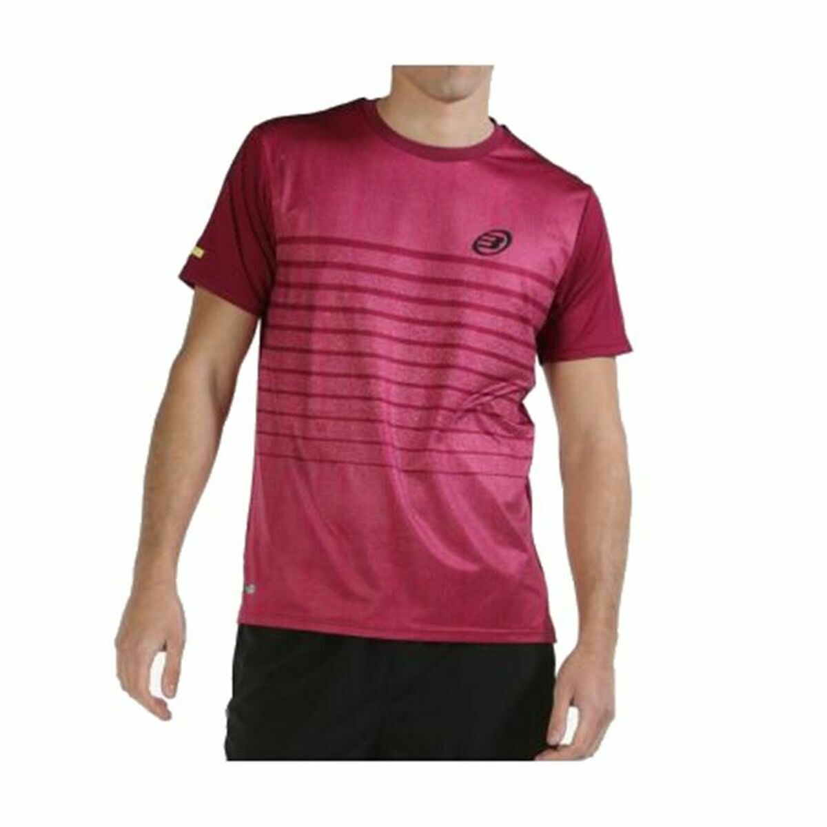 Tricou cu Mânecă Scurtă Bărbați Bullpadel Litis Fucsia - Mărime M