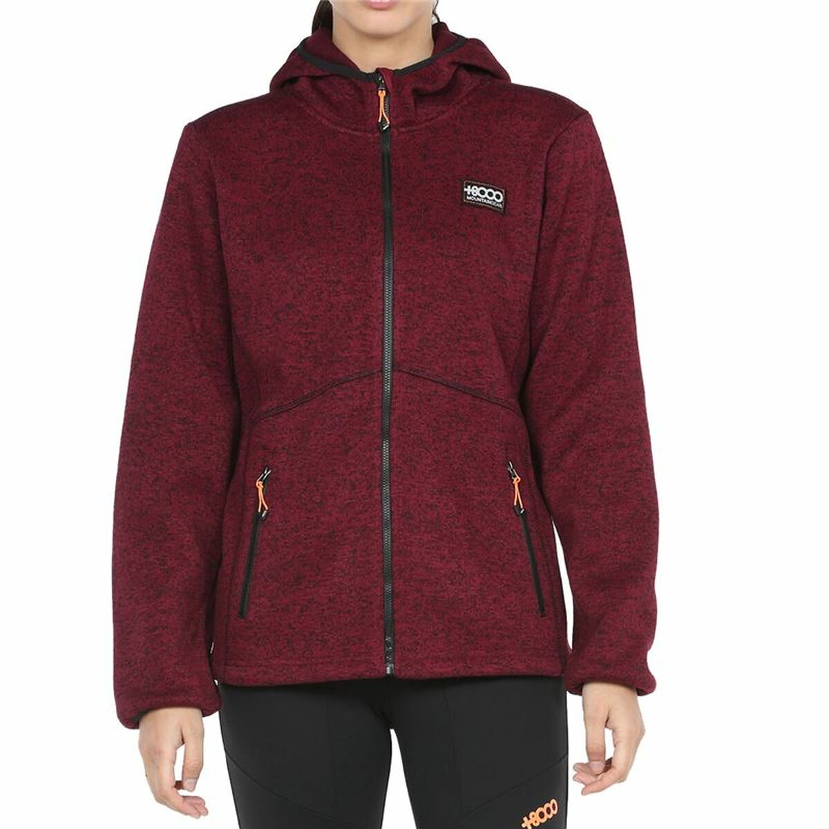 Jachetă Sport de Damă +8000 Jalea Roșu - Mărime L