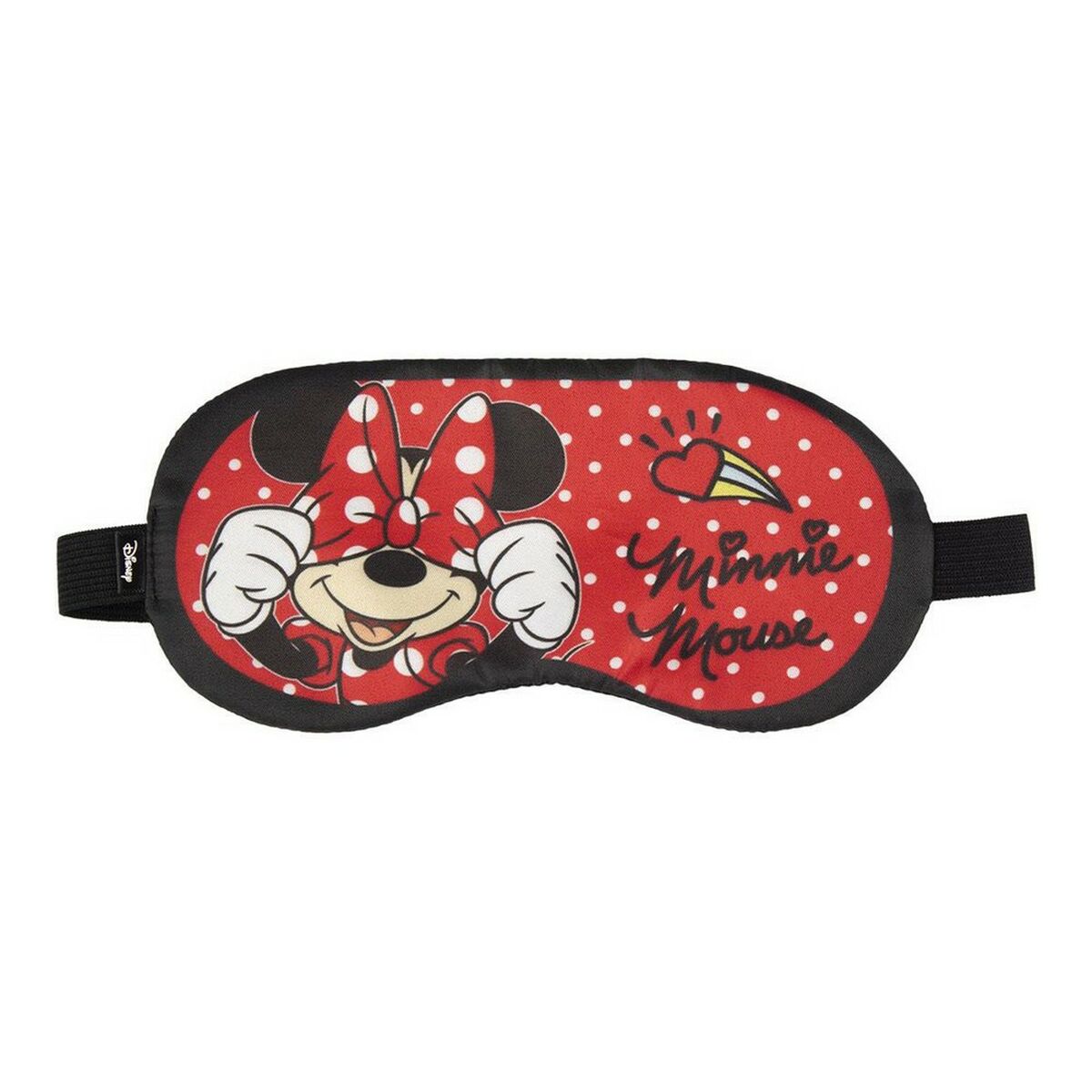 Mască pentru Ochi Minnie Mouse Roșu (18 x 9 x 1 cm)