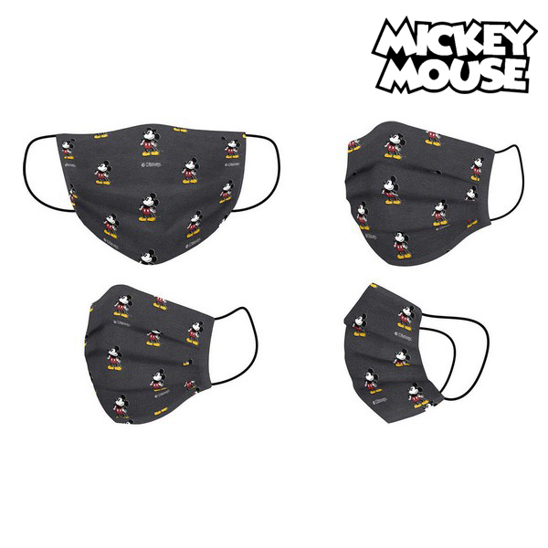 Mască facială igienică Mickey Mouse Infantil Negru