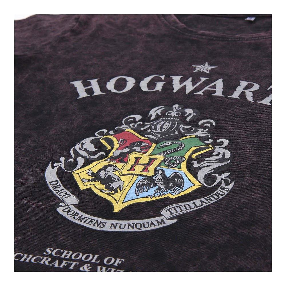 Tricou cu Mânecă Lungă pentru Copii Harry Potter Gri închis - Mărime 8 Ani