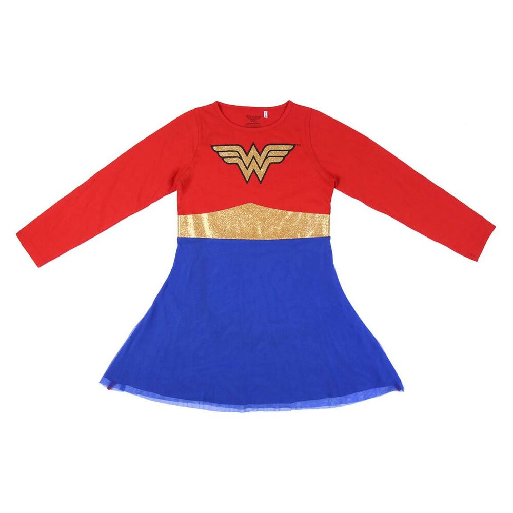 Rochie Wonder Woman Roșu - Mărime 8 Ani