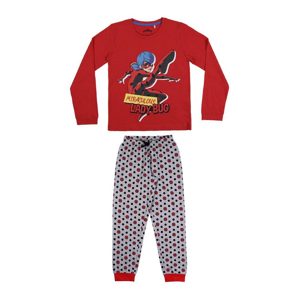 Pijama Infantil Lady Bug Roșu - Mărime 10 Ani