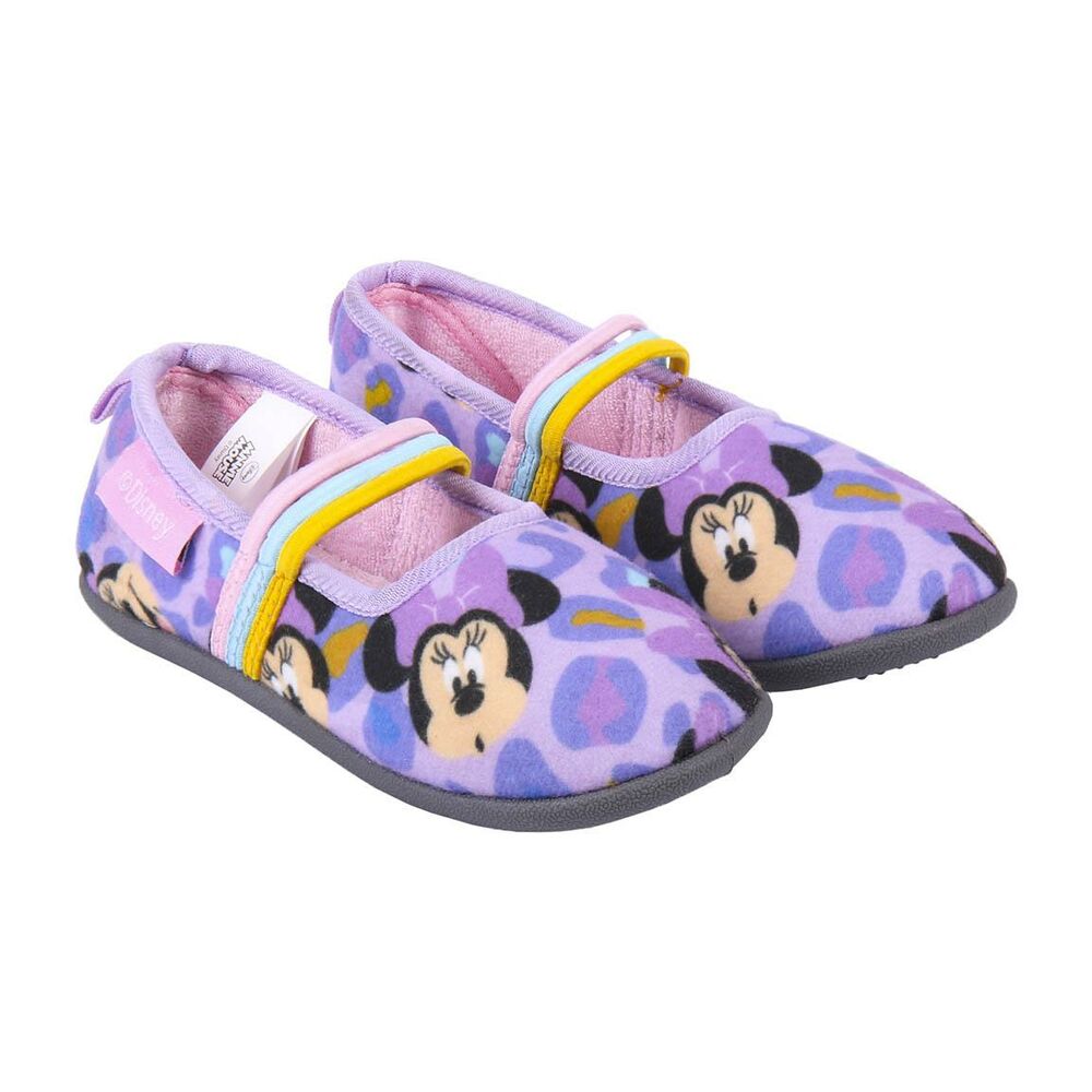 Papucii de Casă Minnie Mouse Liliachiu - Mărime la picior 29