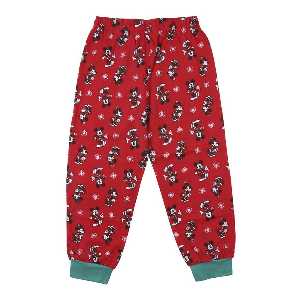 Pijama Infantil Mickey Mouse Roșu - Mărime 4 Ani