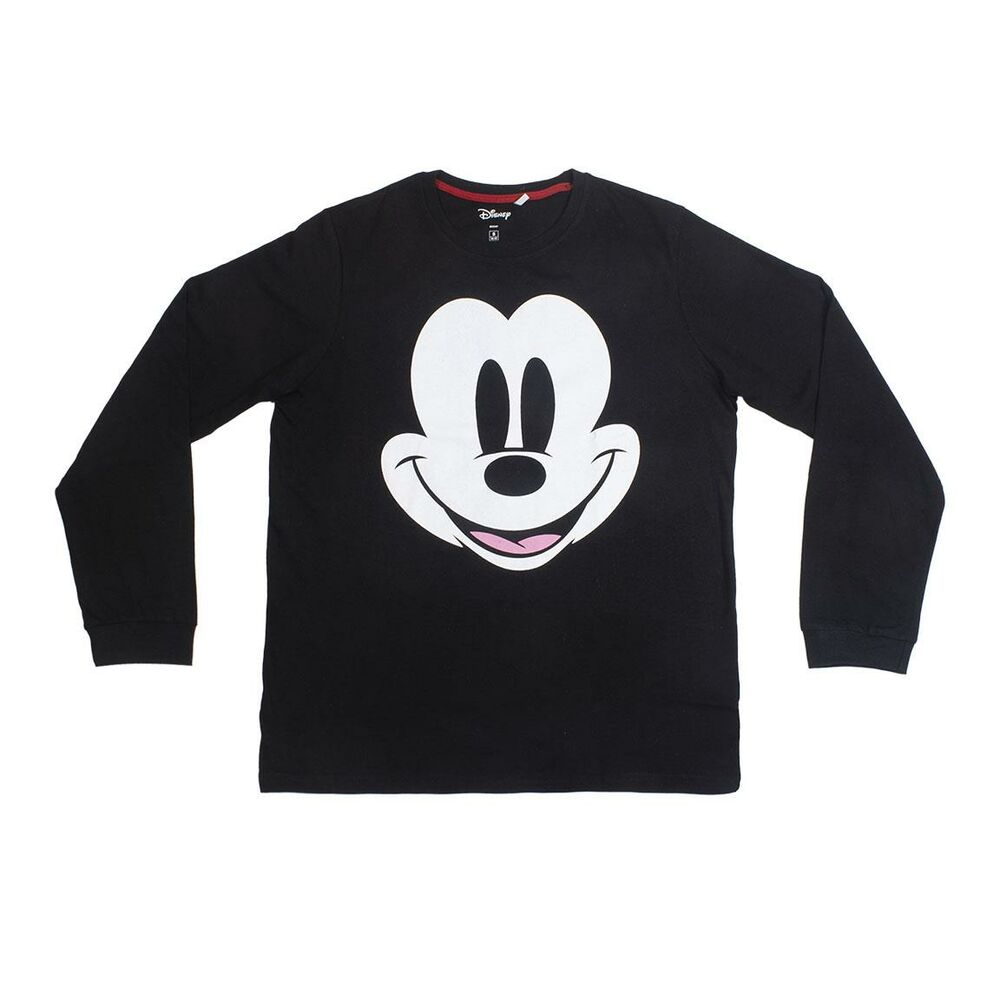 Pijama Mickey Mouse Bărbați Negru - Mărime S