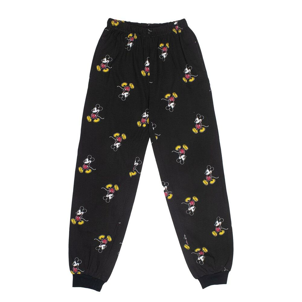 Pijama Mickey Mouse Bărbați Negru - Mărime M