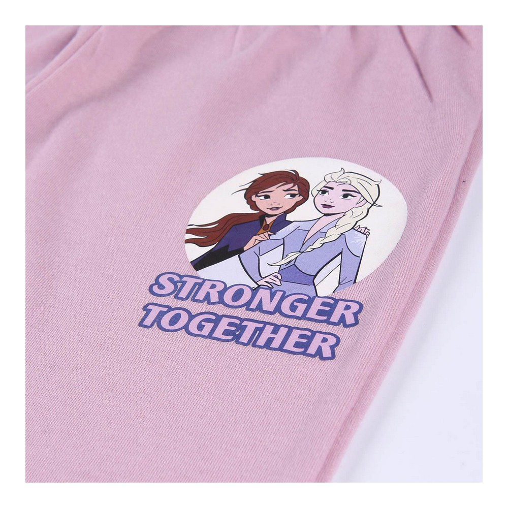 Pijama Infantil Frozen Bej - Mărime 4 Ani