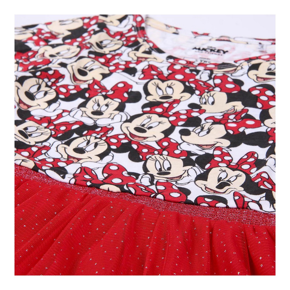 Rochie Minnie Mouse Roșu - Mărime 3 Ani