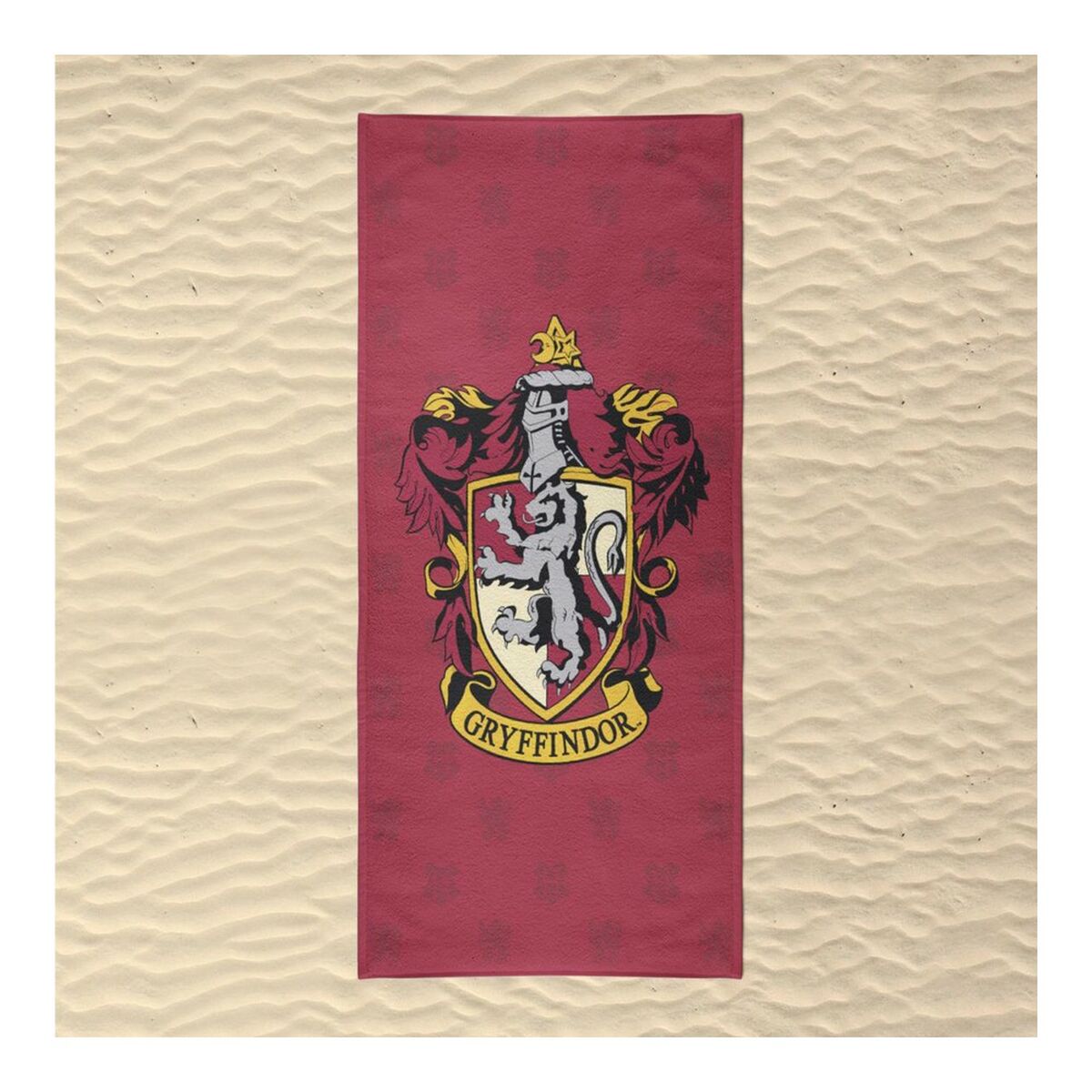 Prosop de Plajă Harry Potter Roșu (90 x 180 cm)