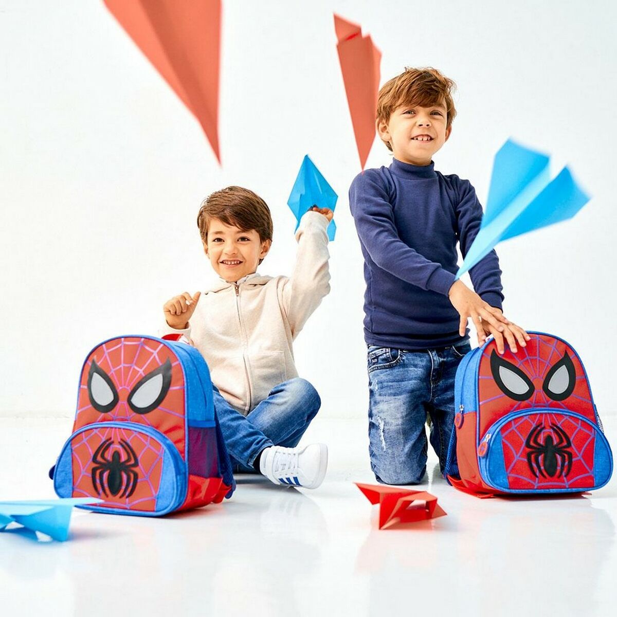 Rucsac pentru Copii Spiderman Roșu (10 x 15,5 x 30 cm)