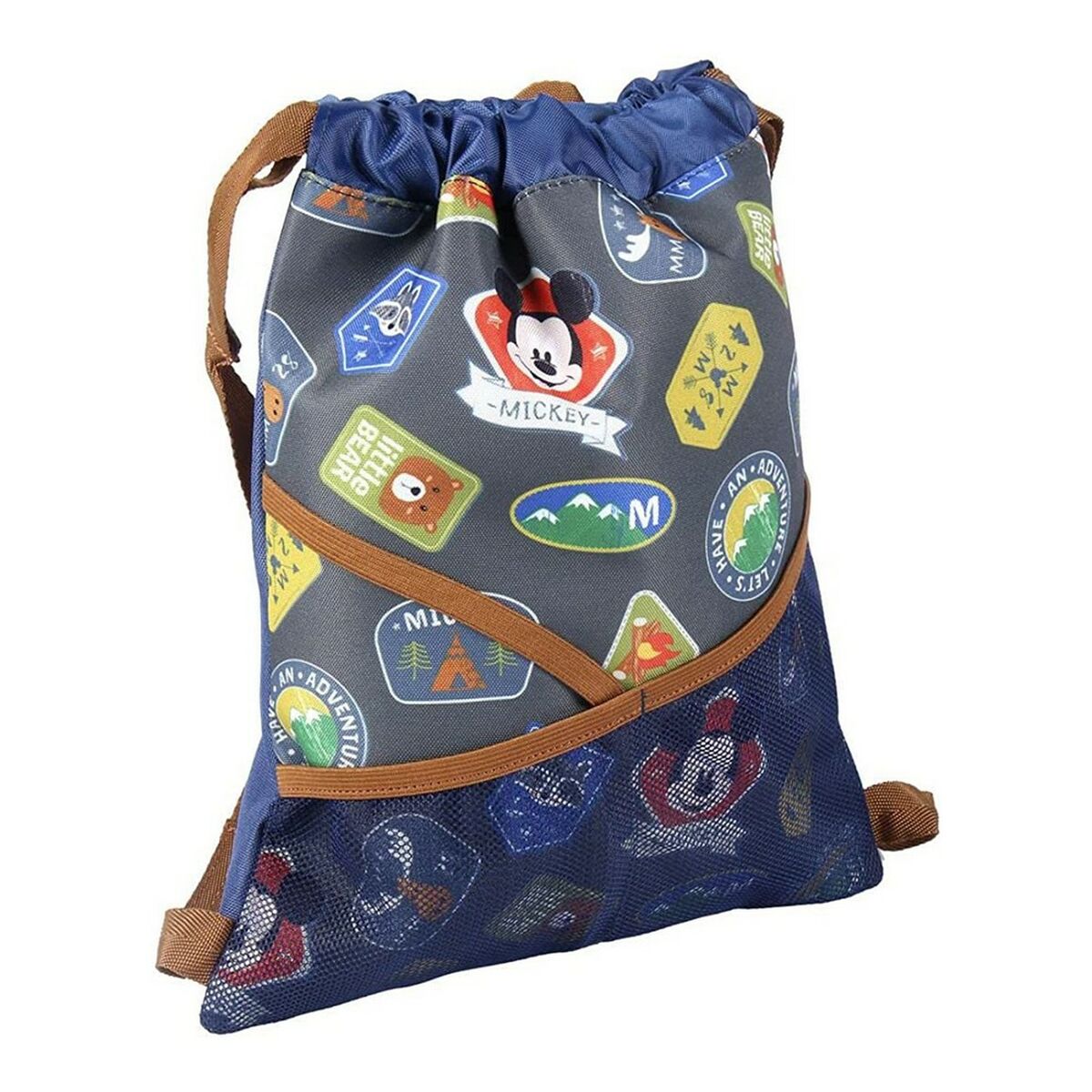 Geantă rucsac pentru copii Mickey Mouse Albastru (27 x 33 x 1 cm)