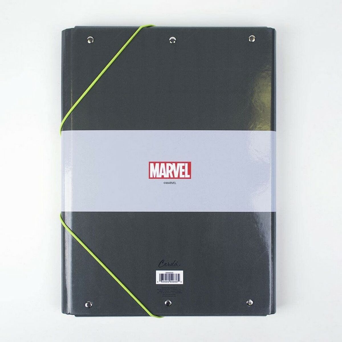 Dosar Marvel A4 Verde (24 x 34 x 4 cm)