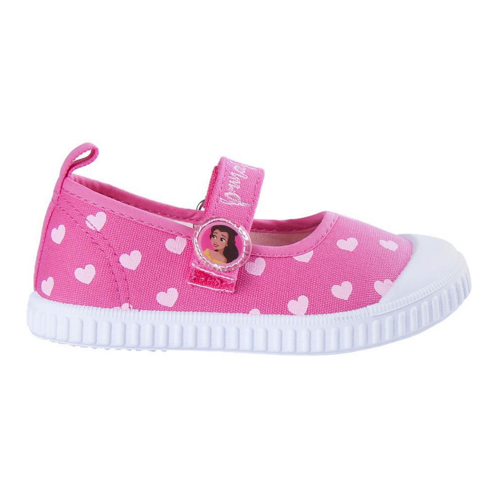 Pantofi de balerina pentru fată Princesses Disney Roz - Mărime la picior 24
