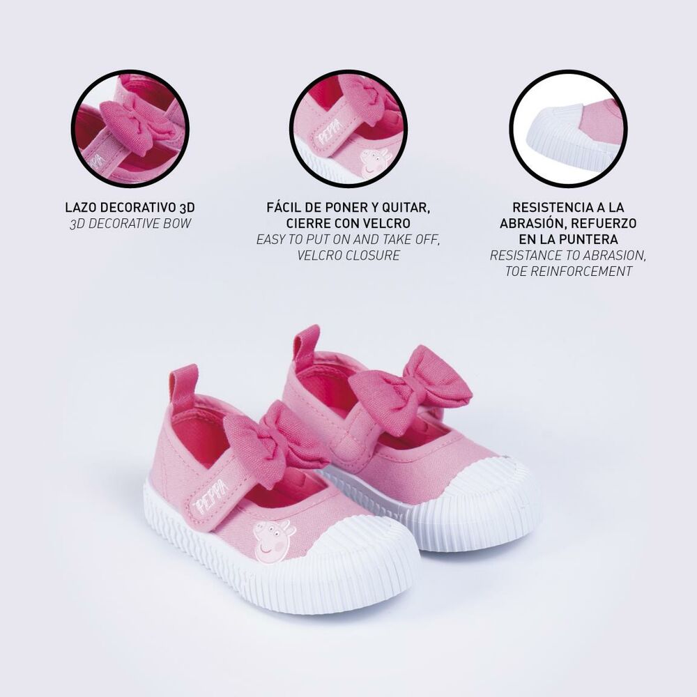 Girl's Ballerina Slipper Peppa Pig - Mărime la picior 21