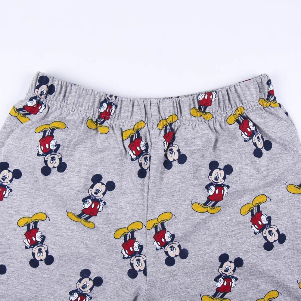 Pijamaua de Vară Mickey Mouse Gri - Mărime 5 Ani