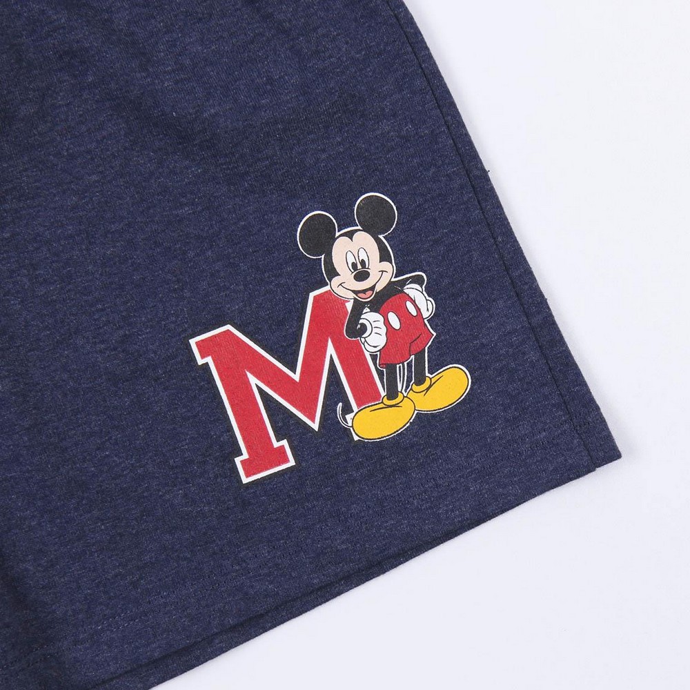 Pijamaua de Vară Mickey Mouse Roșu - Mărime 6 Ani