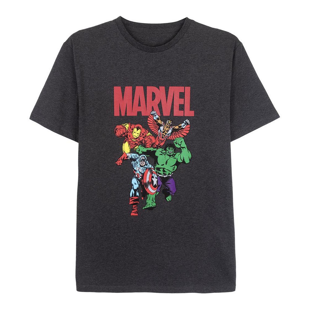 Tricou cu Mânecă Scurtă Bărbați Marvel - Mărime XXL