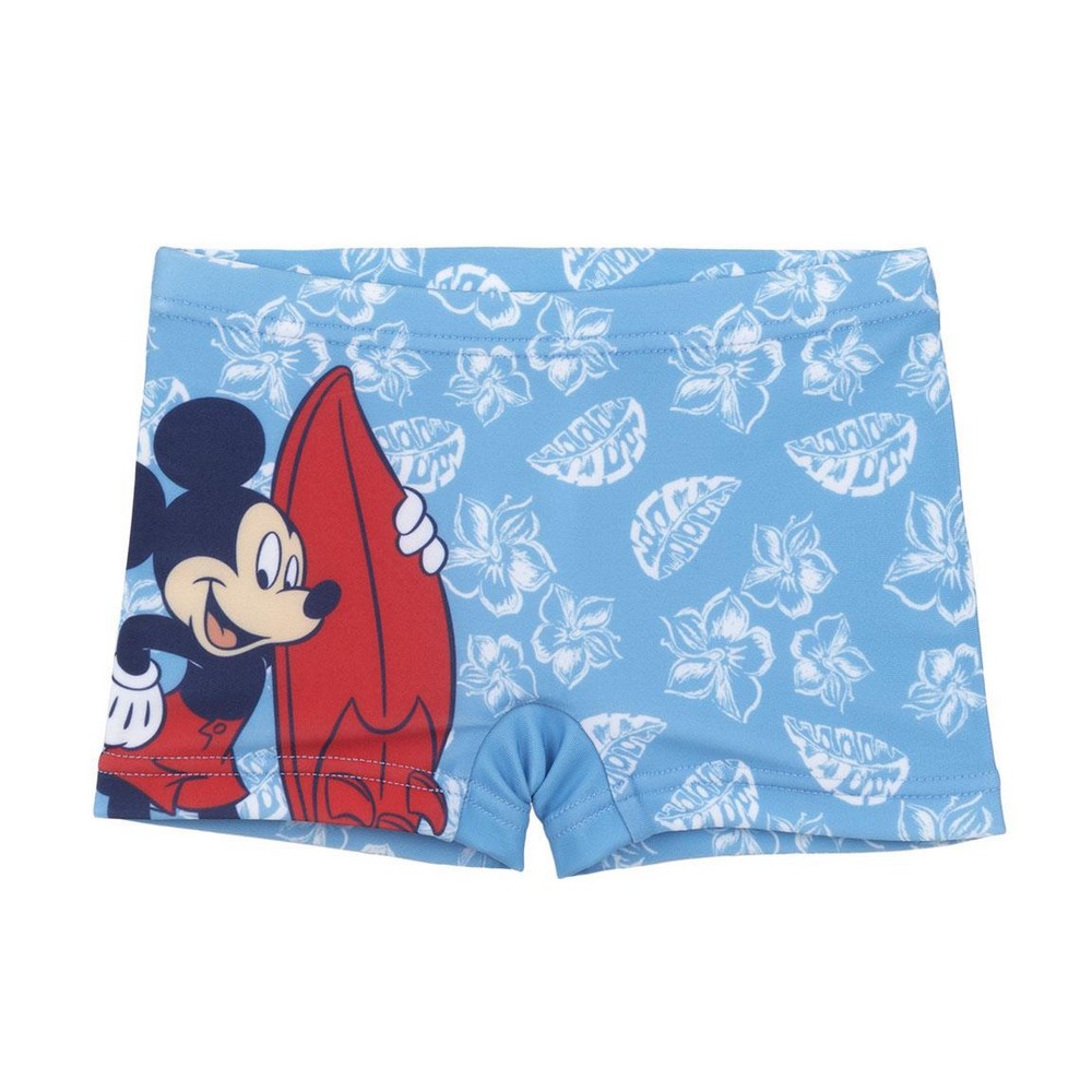 Costumul de Baie Boxer Pentru Copii Mickey Mouse Albastru - Mărime 6 Luni