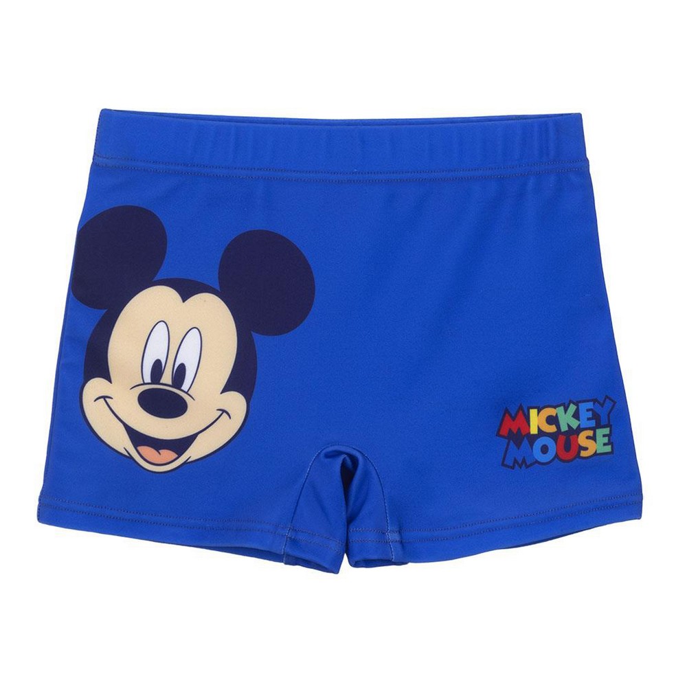Costumul de Baie Boxer Pentru Copii Mickey Mouse Albastru - Mărime 6 Ani