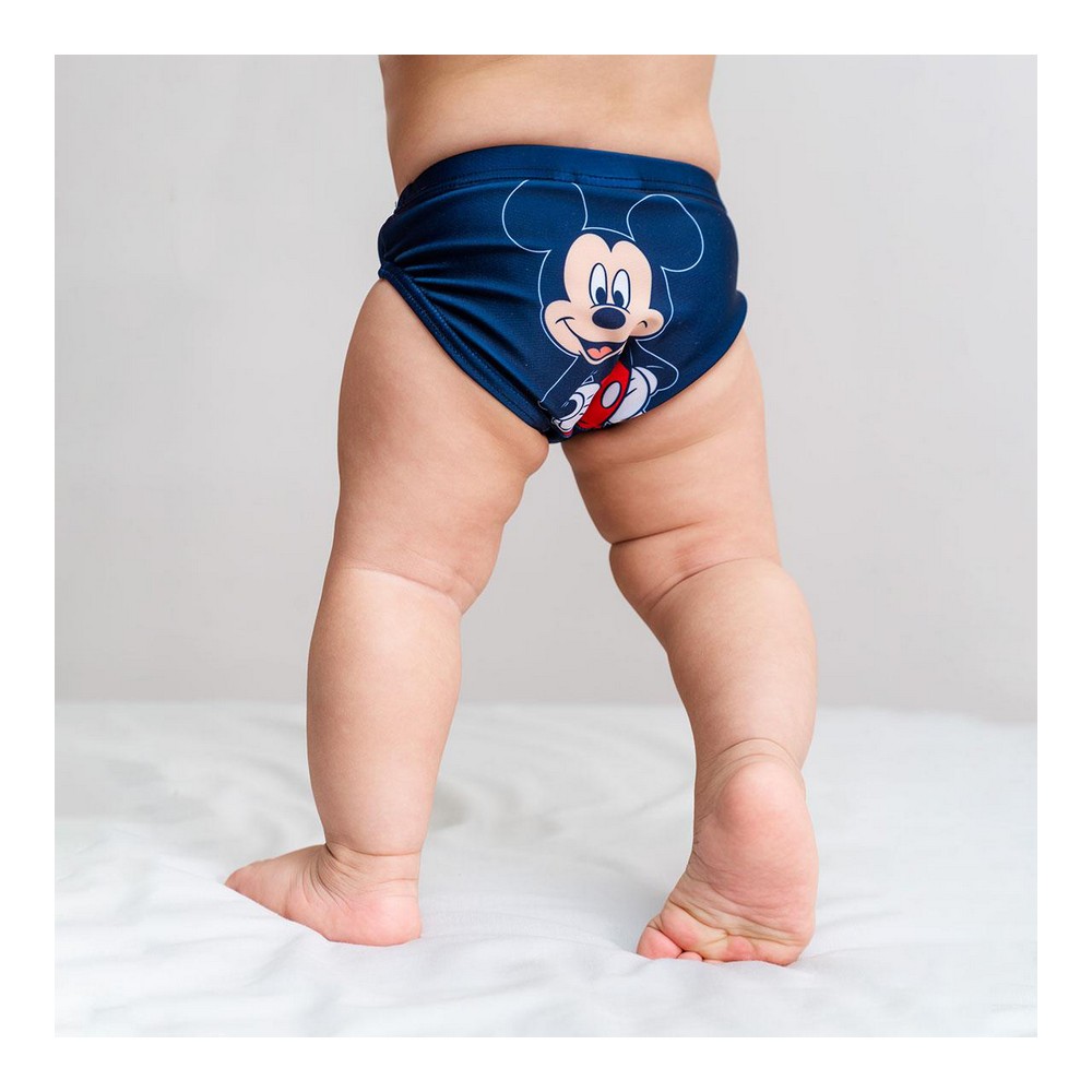 Costum de Baie Copii Mickey Mouse Albastru închis - Mărime 6 Luni