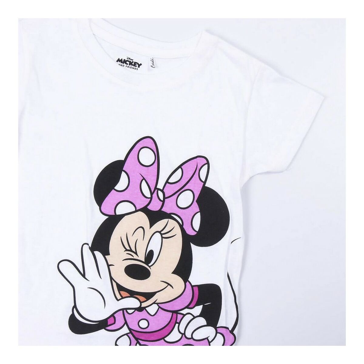 Set de lenjerie/haine Minnie Mouse Alb - Mărime 3 Ani
