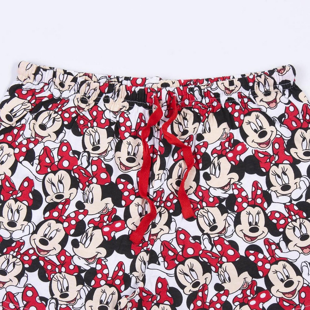 Pijamaua de Vară Minnie Mouse Roșu - Mărime 12 Ani