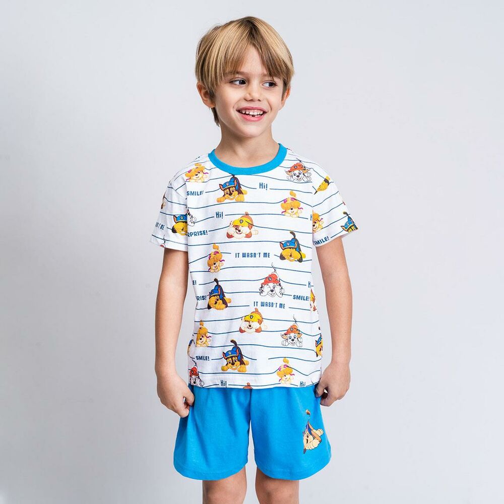 Pijama Infantil The Paw Patrol Albastru - Mărime 6 Ani