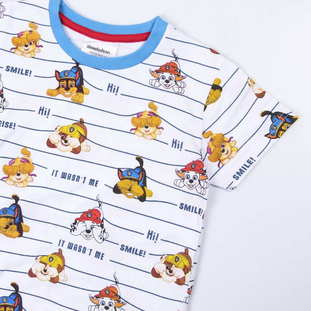 Pijama Infantil The Paw Patrol Albastru - Mărime 6 Ani