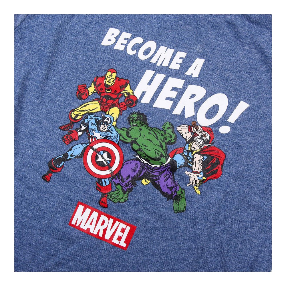 Pijama Infantil Marvel Gri - Mărime 4 Ani