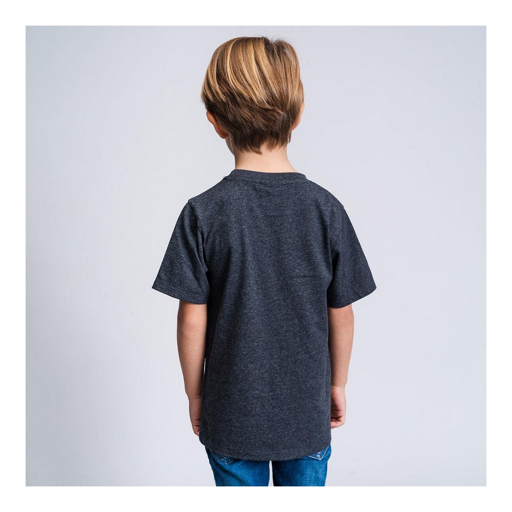 Tricou cu Mânecă Scurtă pentru Copii The Mandalorian Negru - Mărime 4 Ani