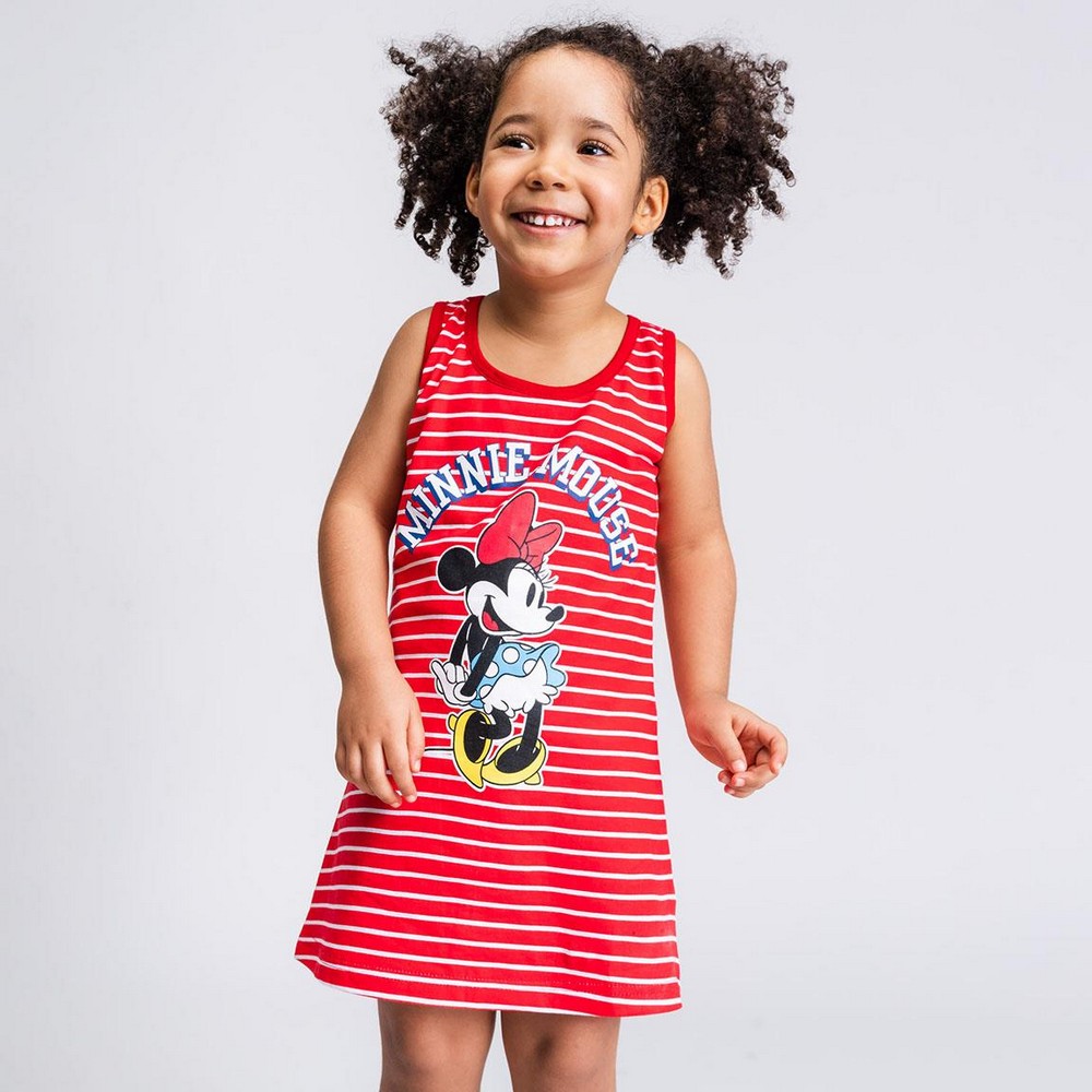 Rochie Minnie Mouse Roșu - Mărime 4 Ani