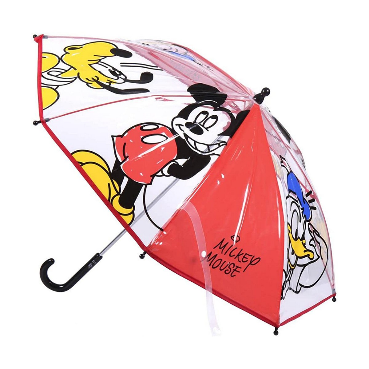 Umbrelă Mickey Mouse Roșu (Ø 66 cm)