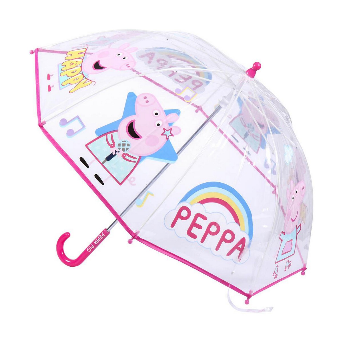 Umbrelă Peppa Pig 45 cm Roz (Ø 71 cm)