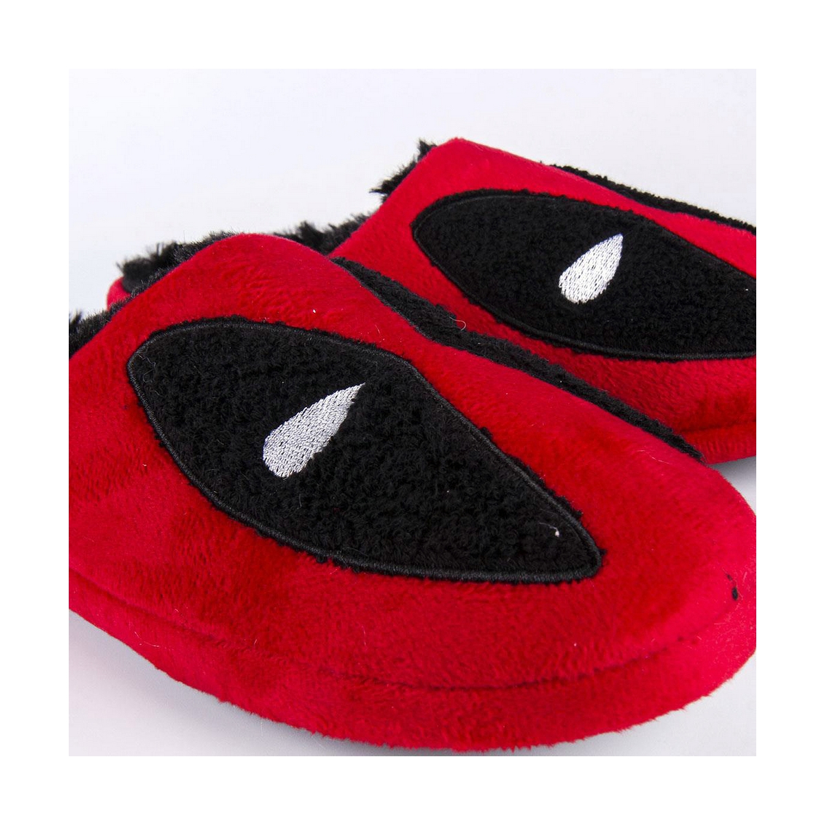 Papucii de Casă Deadpool Roșu - Mărime la picior 38-39